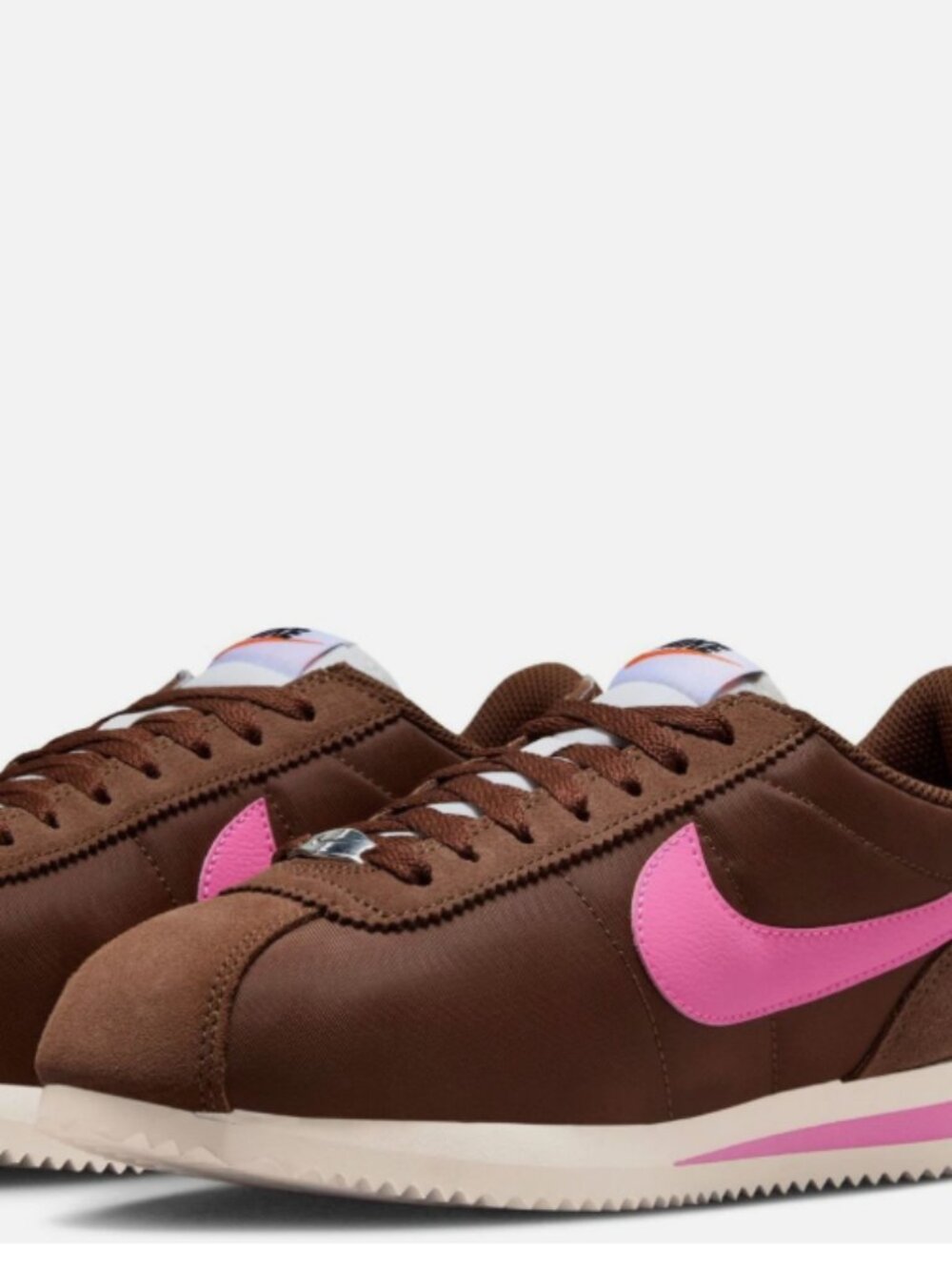 Nike Cortez Nylon Brown Pink Women’s Size 11 New With Box
